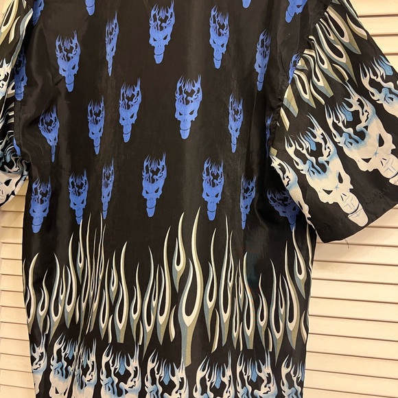 Scorpio USA Men’s XL Skull and Flames Shirt - Picture 9 of 12